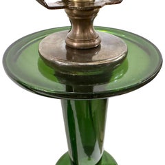 Pair of Swedish Glass Lamps