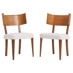 Pair of Swedish Grace Klimsos Chairs