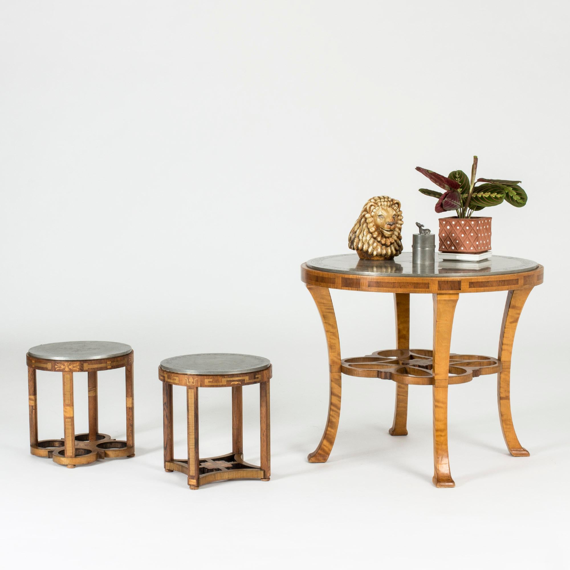 Pair of Swedish Grace Side Tables from Ystad Tenn 7