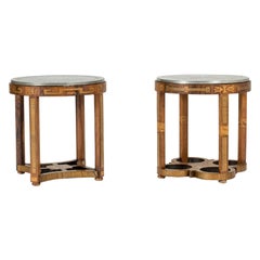 Pair of Swedish Grace Side Tables from Ystad Tenn