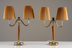 Pair of Swedish Grace Table Lamps Model 15455 by Böhlmarks