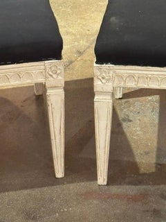 Pair of Swedish Gustavian Painted Benches