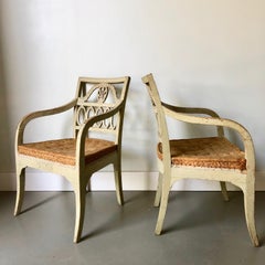 Pair of Swedish Lindome Armchairs