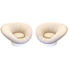 Pair of Swedish Lounge Chairs by Lennart Bender