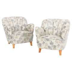 Pair of Swedish Lounge Chairs