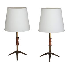 Pair of Swedish Midcentury Lamps