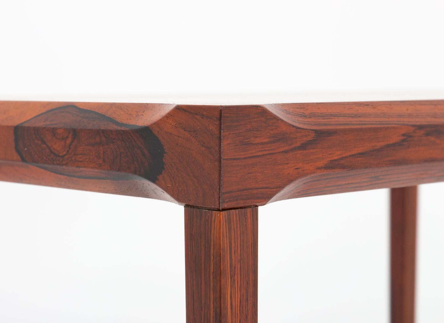 20th Century Pair of Swedish Midcentury Side Tables in Rosewood