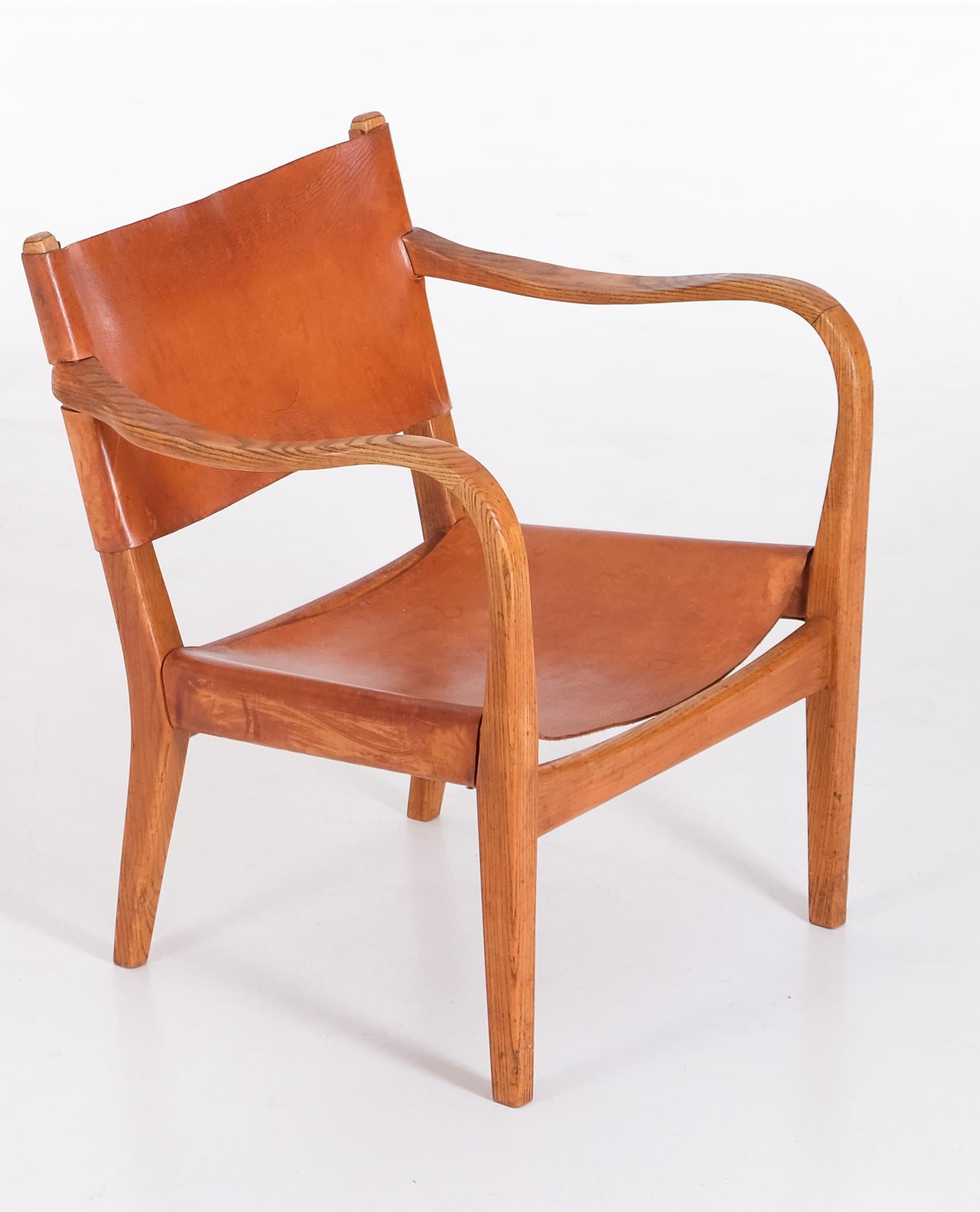 Svedese Coppia di poltrone moderne svedesi, anni '40 in vendita