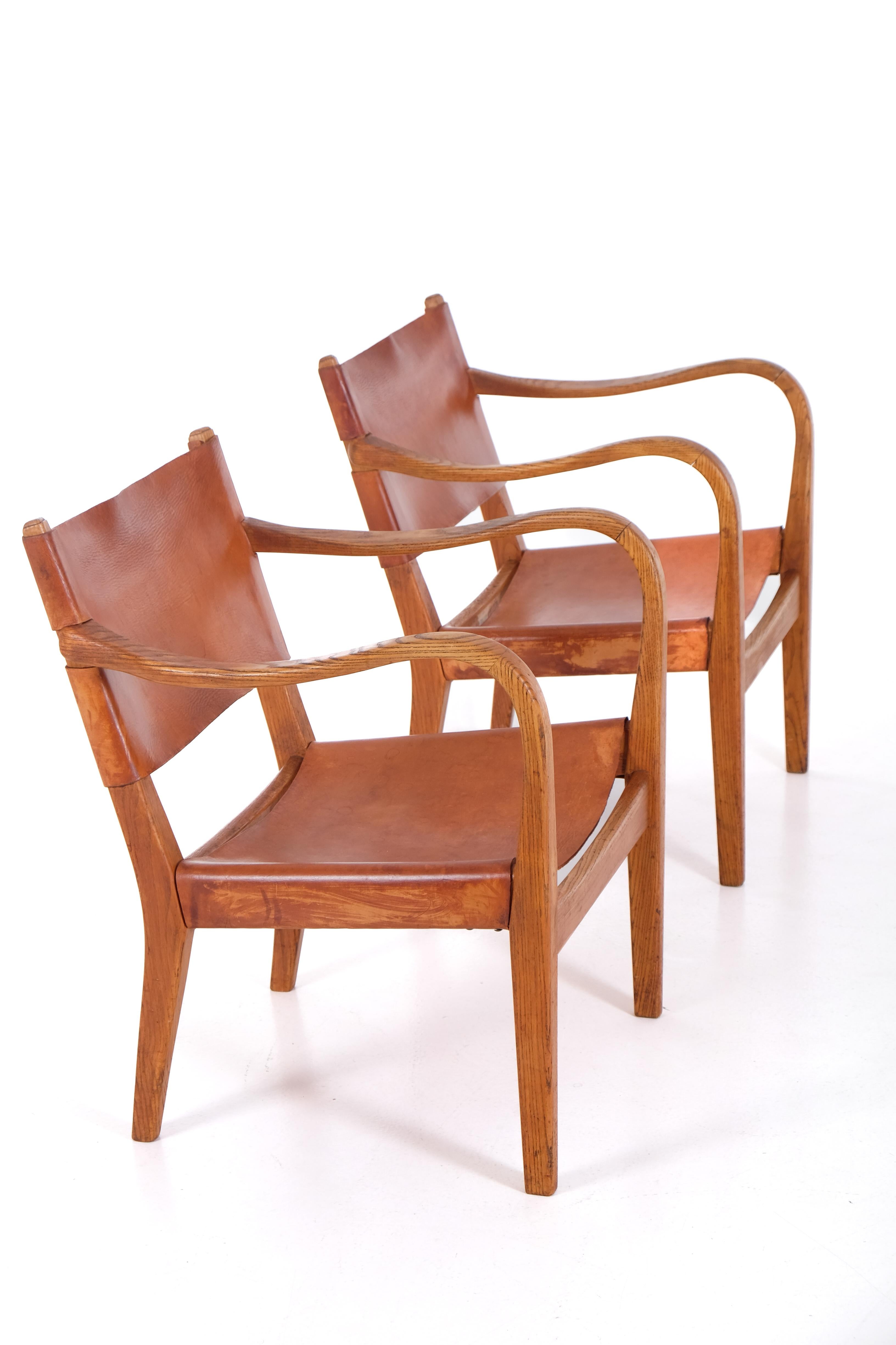 Coppia di poltrone moderne svedesi, anni '40 in vendita 2