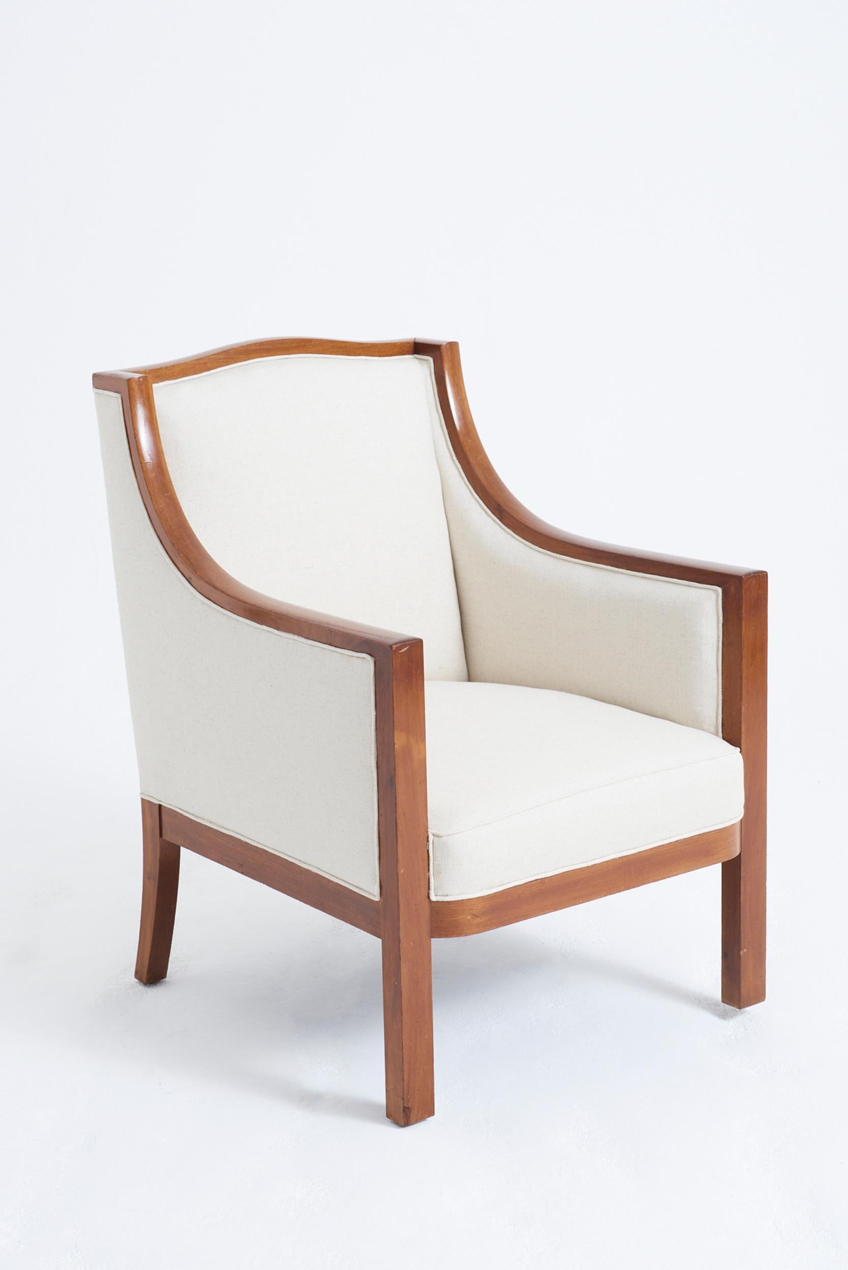 Moderno Coppia di poltrone moderne svedesi in vendita