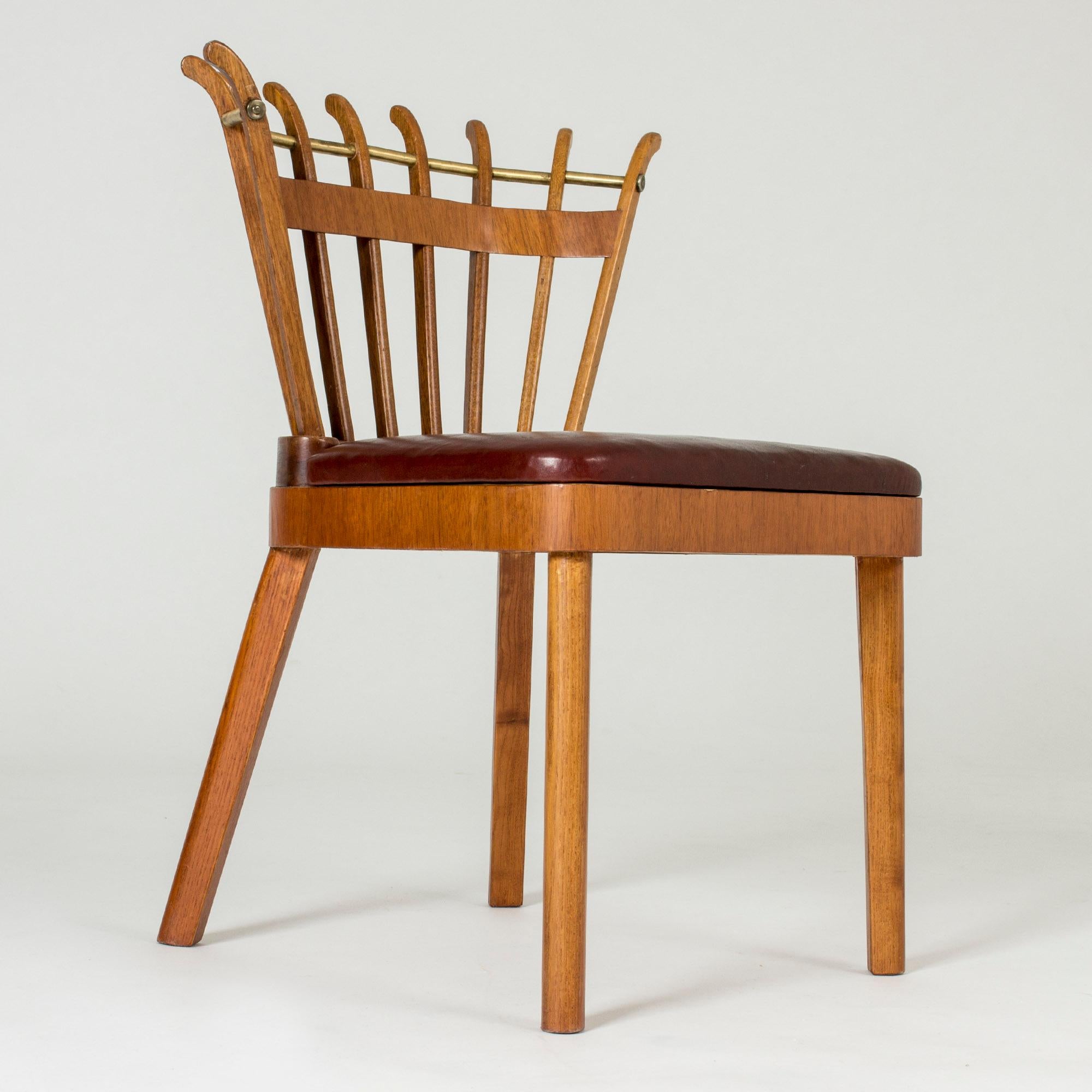 Pair of Swedish Modern Occasional Chairs, Sweden, 1946 1