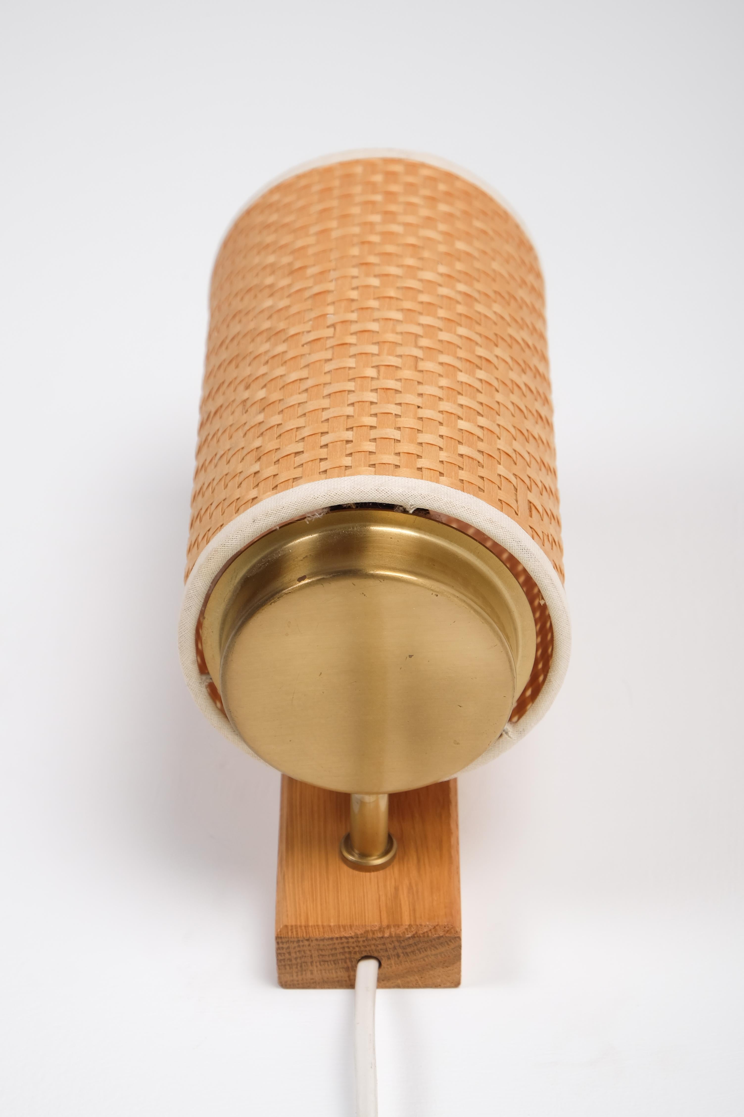Pair of Swedish Modern Wall Lamps, 1950s For Sale 1