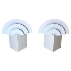Pair of Swedish No Neon Wall Lights by Olle Andersson for Boréns, 1980s