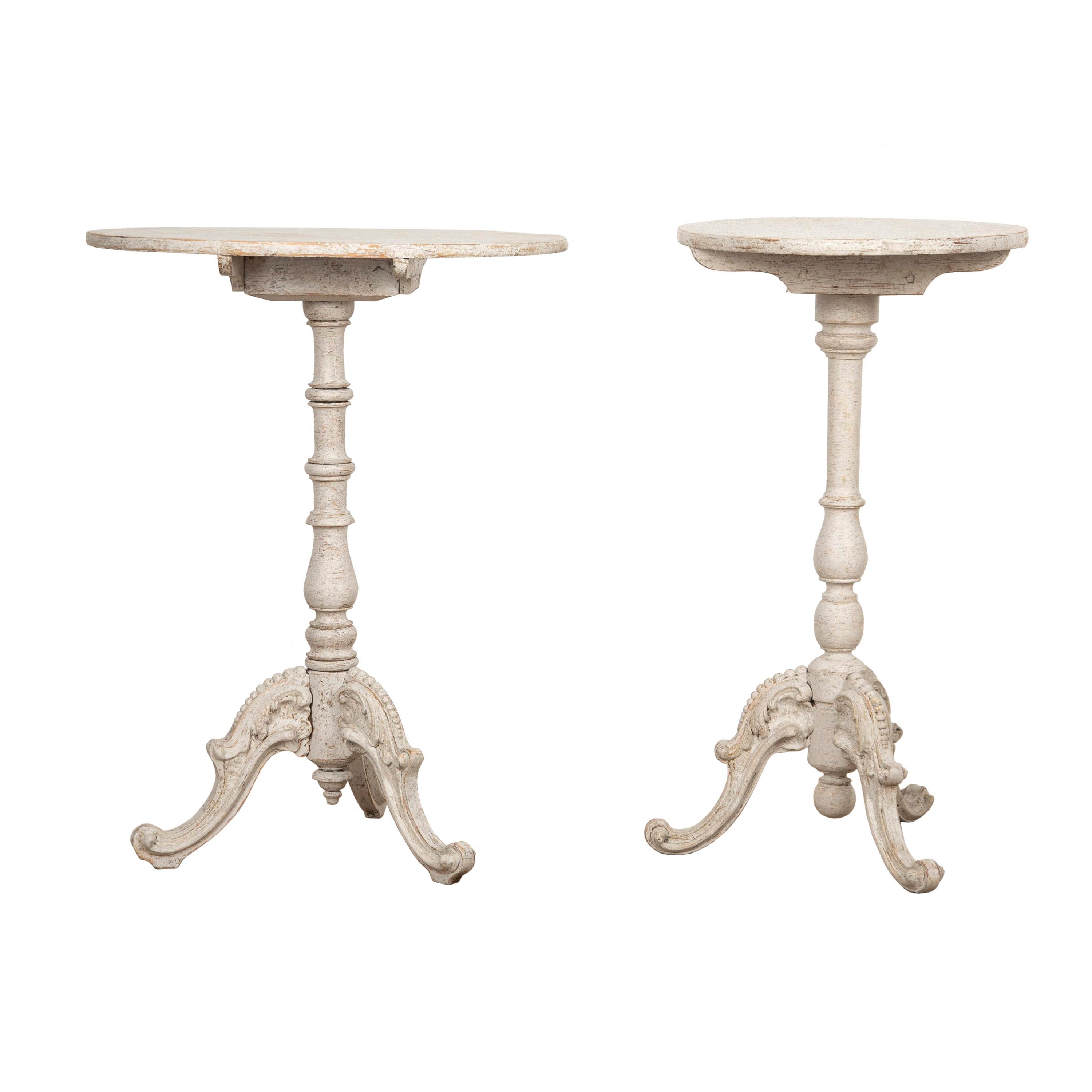 19th Century Pair of Swedish Oval Tables