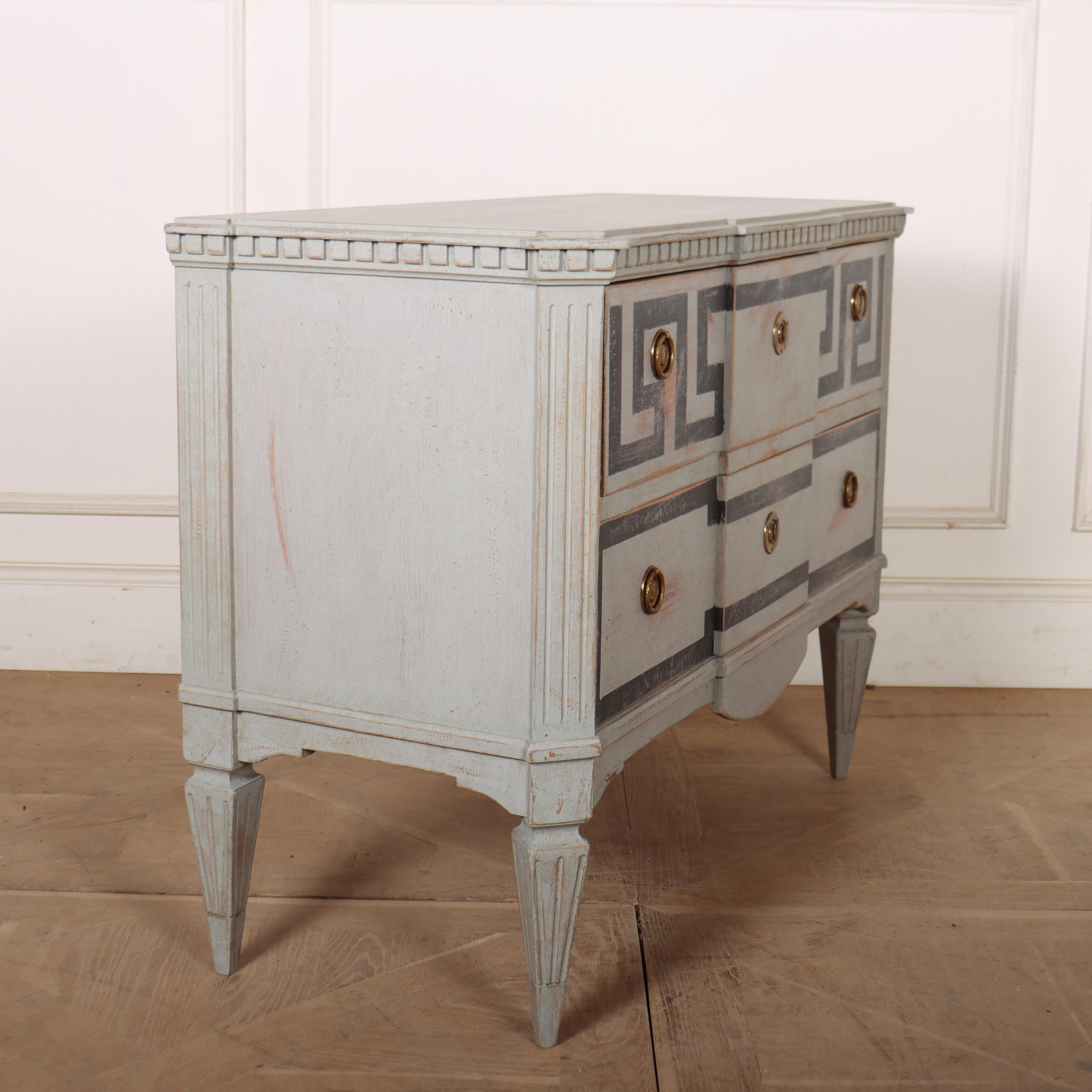 Pair of Swedish Painted Commodes 8