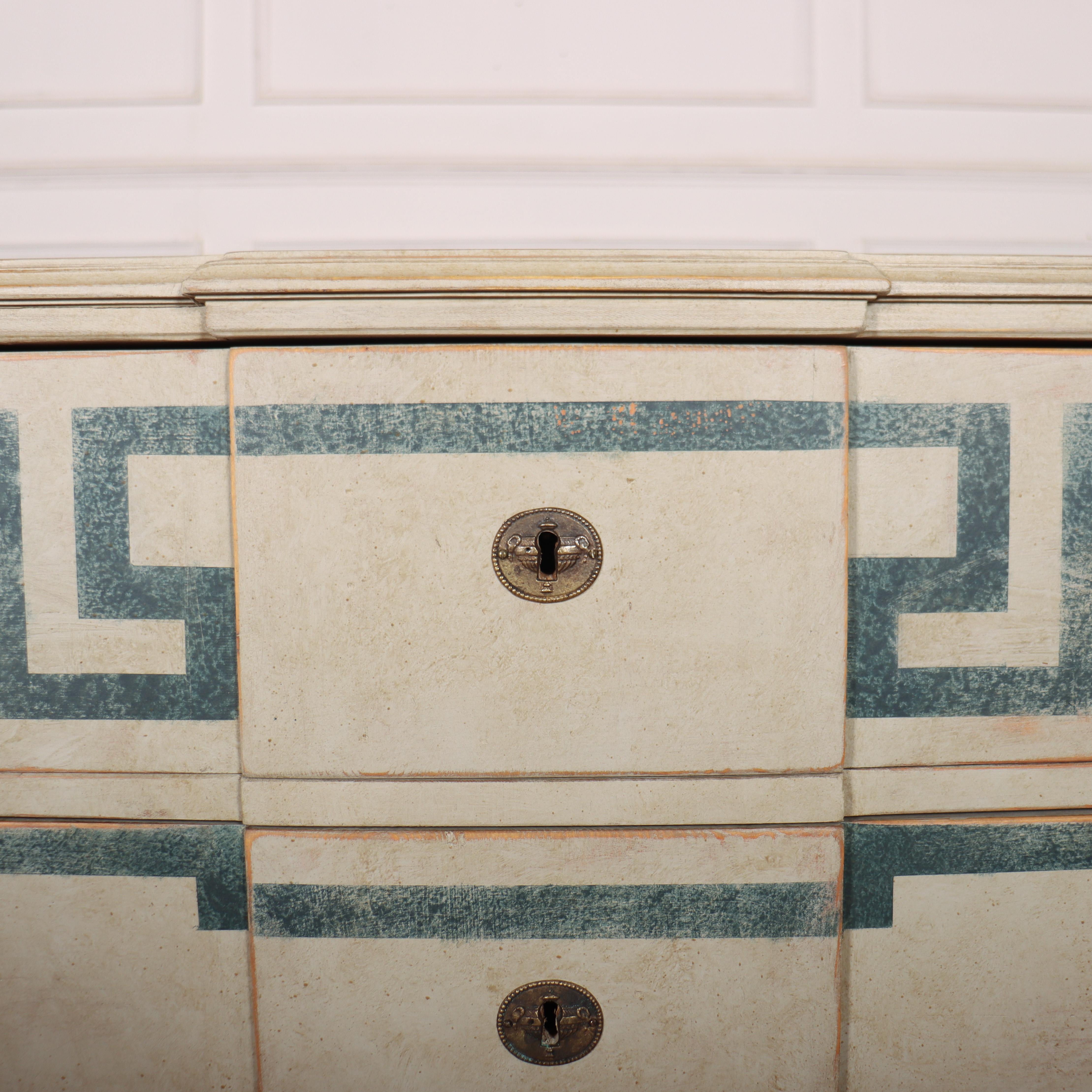 Pair of Swedish Painted Commodes 2