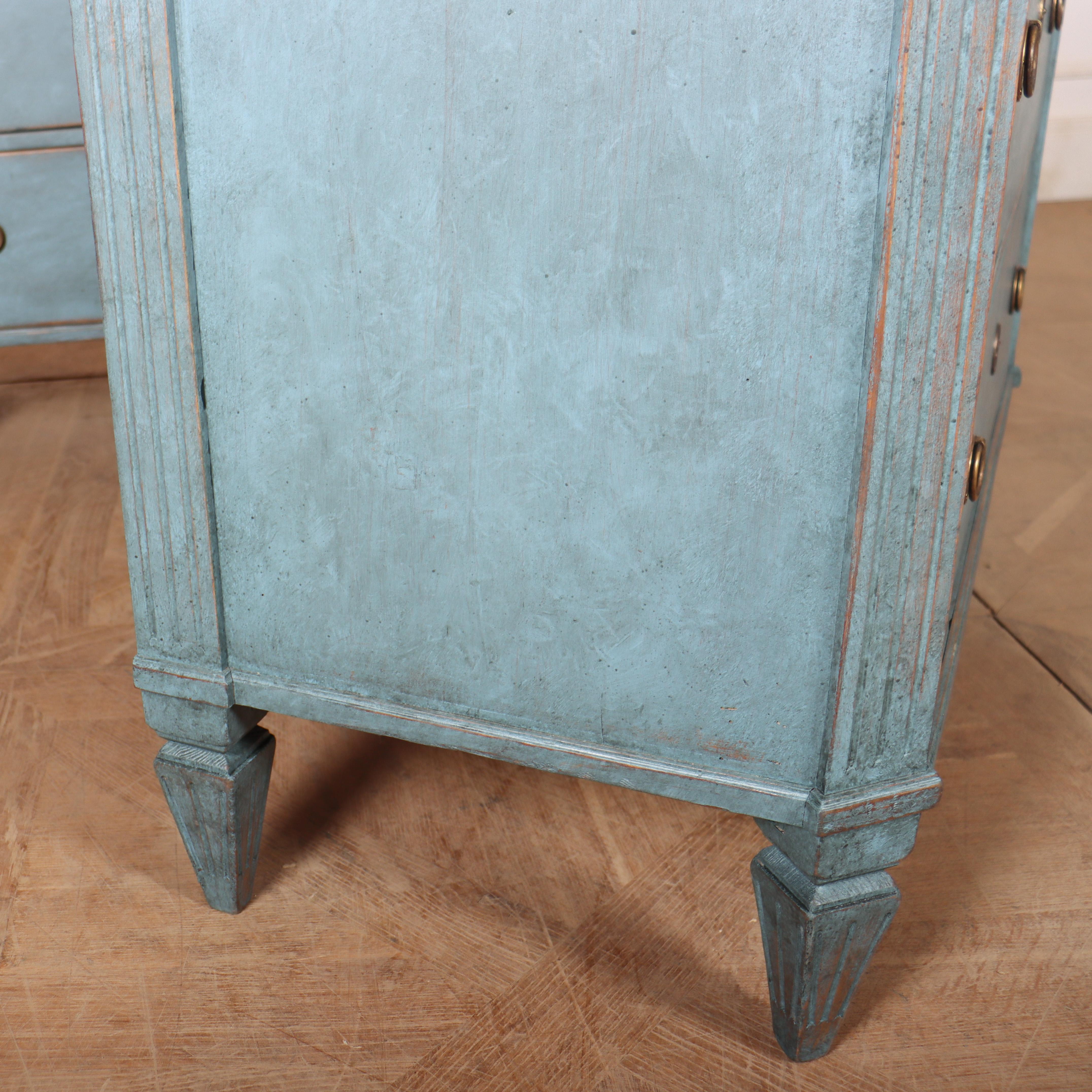 Pair of Swedish Painted Commodes 3