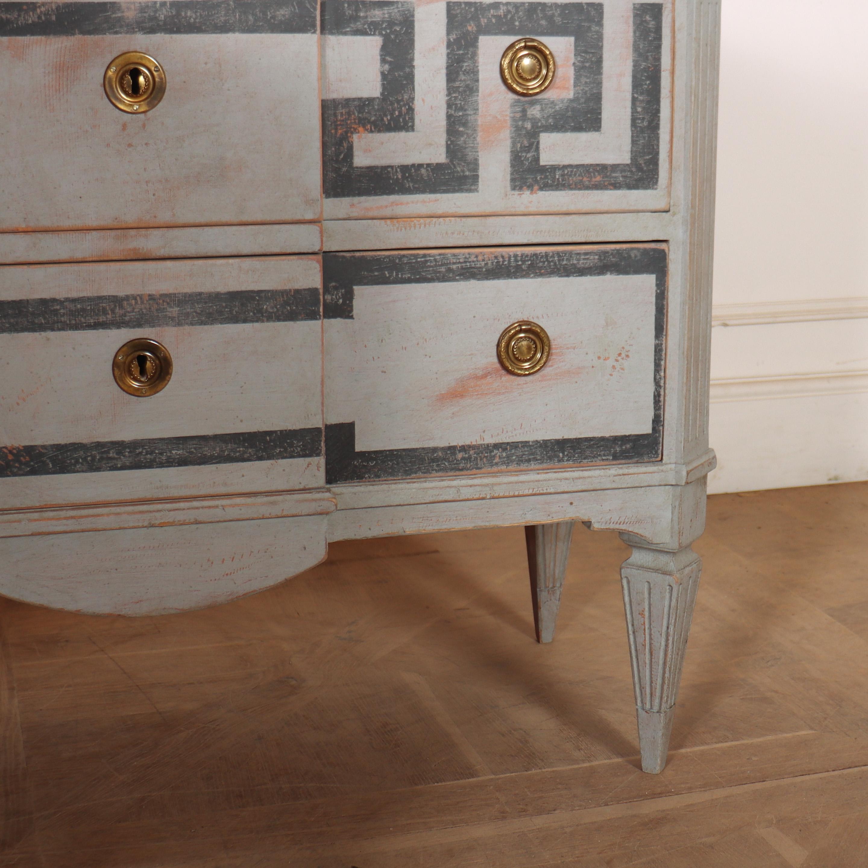 Pair of Swedish Painted Commodes 3