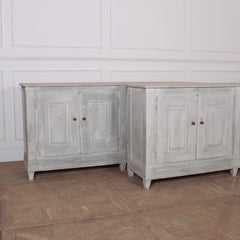 Pair of Swedish Painted Enfilades