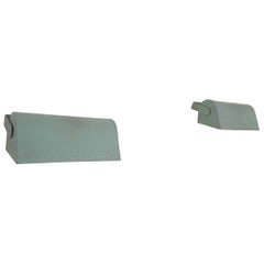 Pair of Swedish Perforated Adjustable Wall Lights