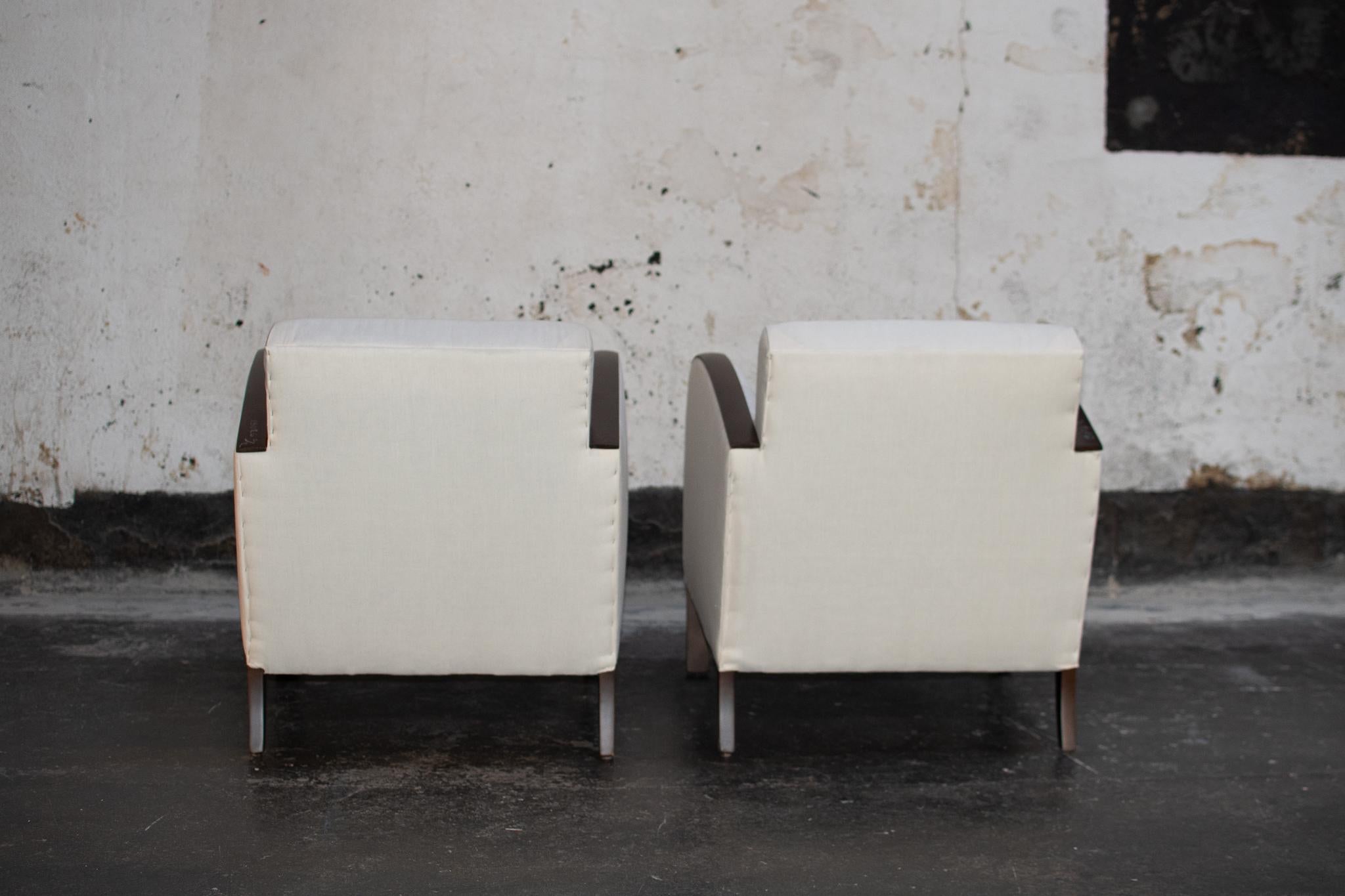 Art déco Paire de chaises longues Art Déco suédoises d'époque - Prêt à l'emploi  en vente
