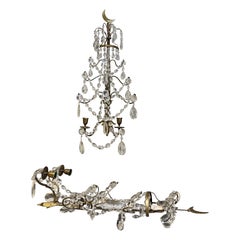 Paire d'appliques suédoises C.C.