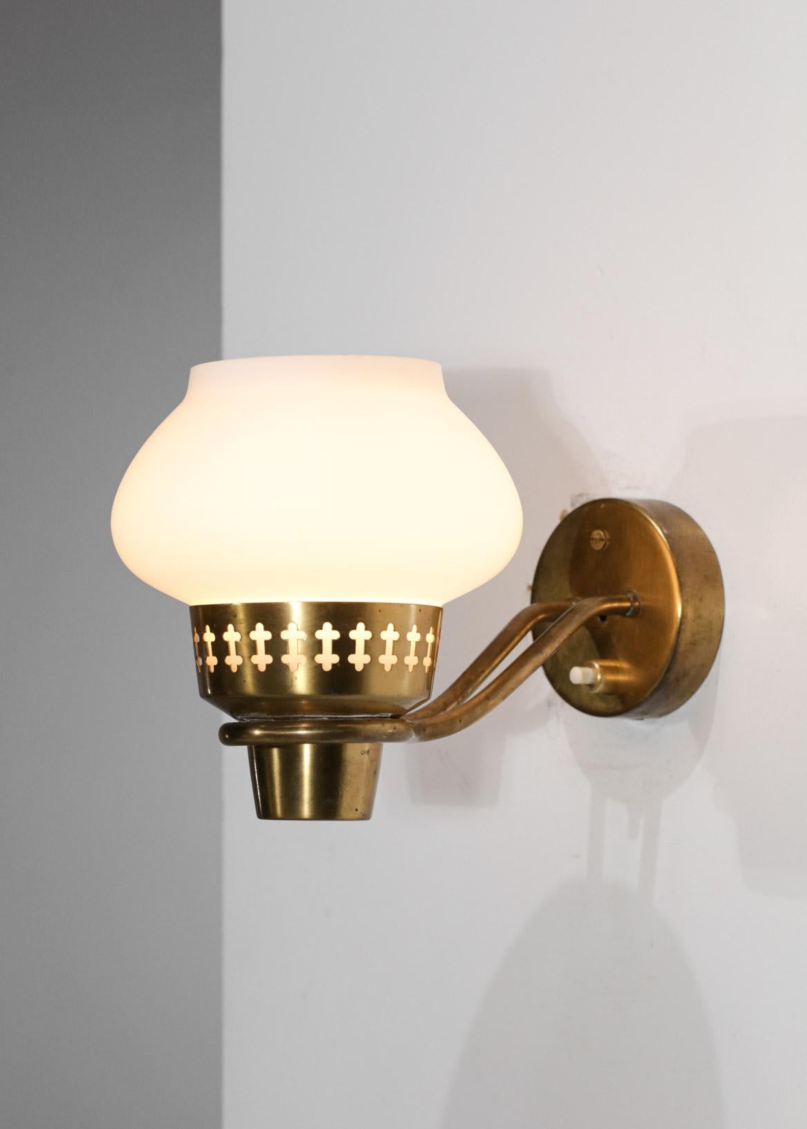 Pair of Swedish Sconces by Hans Bergström for ASEA 60s G203 2