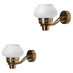 Pair of Swedish Sconces by Hans Bergström for ASEA 60s G203