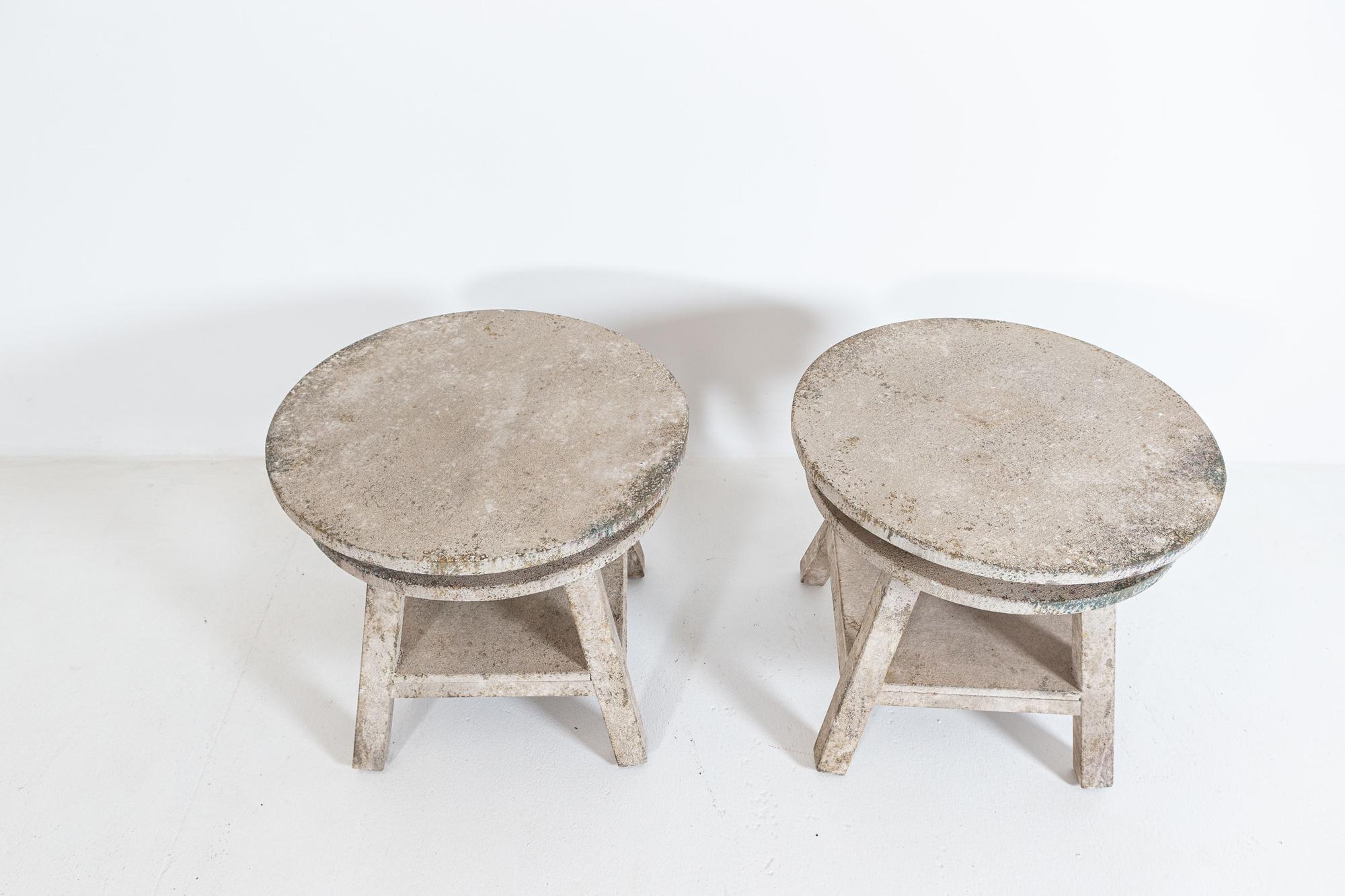 20th Century Pair of Swedish Sculpture Stands/Tables