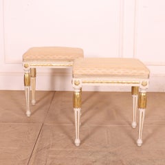 Pair of Swedish Stools