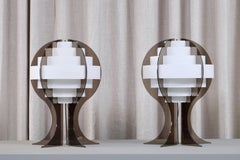 Pair of Flemming Brylle & Preben Jacobsen Table Lamps, 1960s