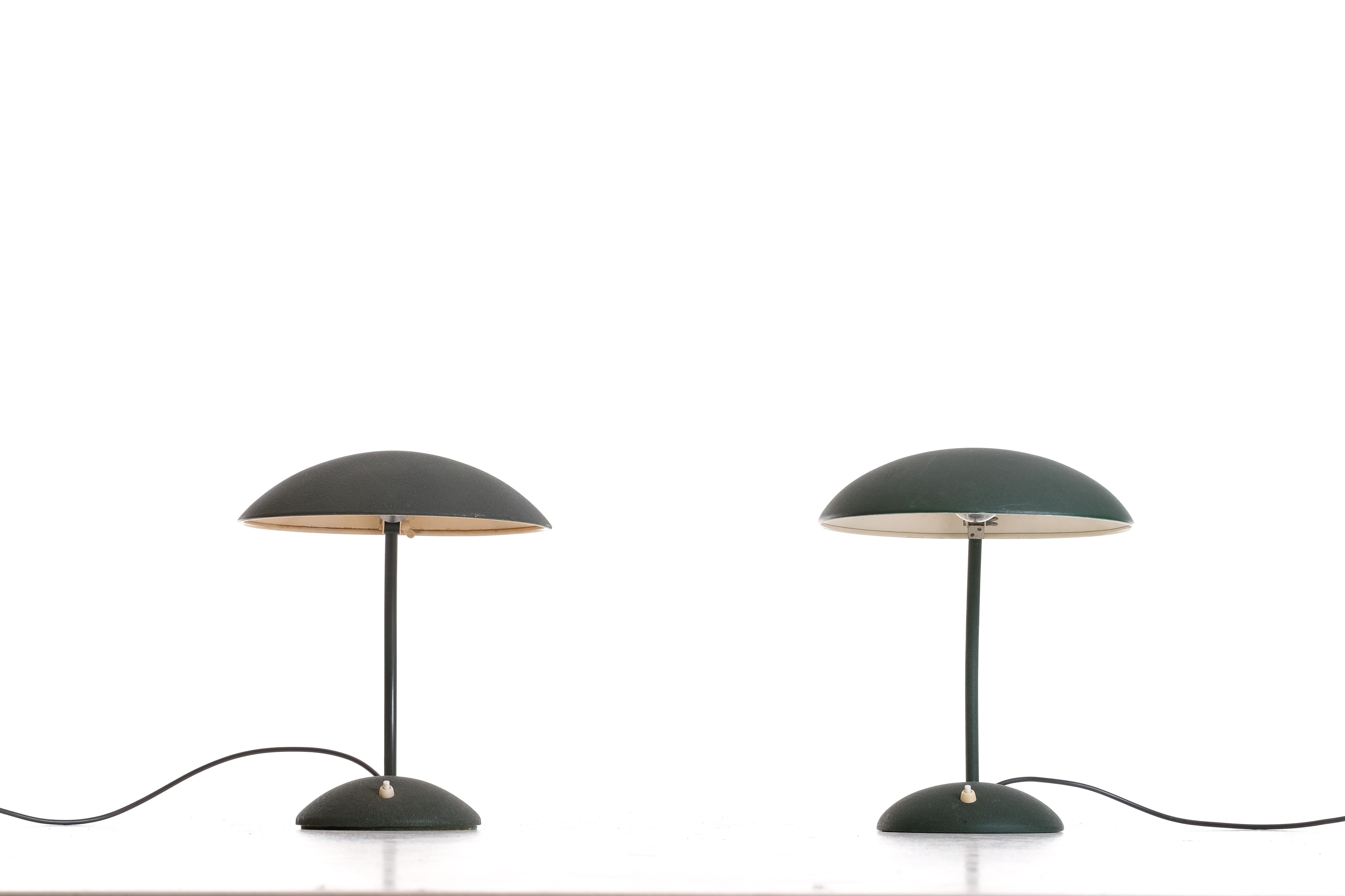 Scandinavian Modern Pair of Swedish Table Lamps by, 1950s For Sale