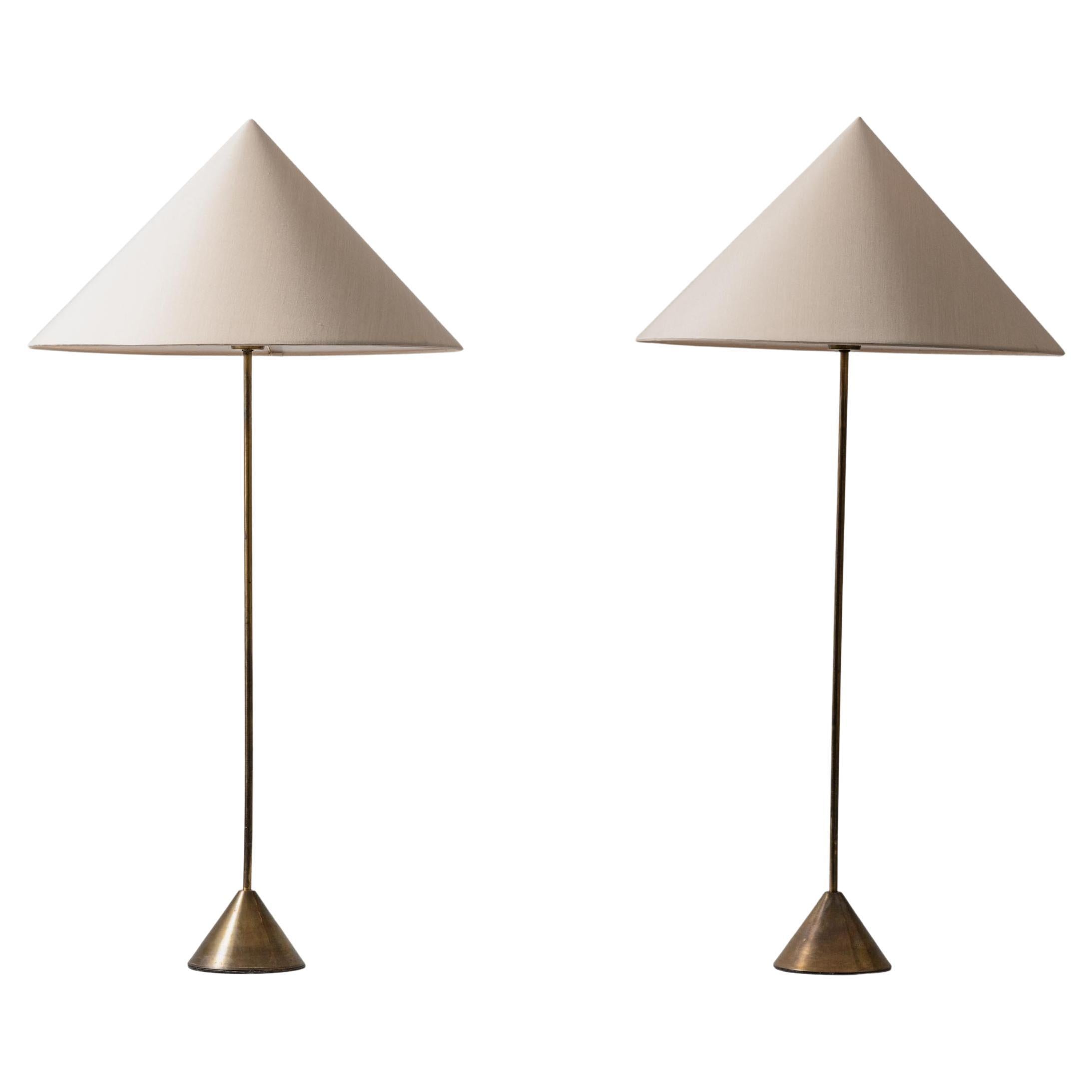 Pair of Swedish Table Lamps by ASEA For Sale
