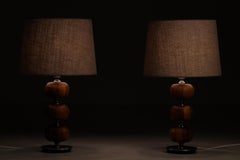 Pair of Swedish Table Lamps by Tranås Stilarmatur, 1960s