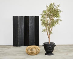 Pair of Swedish Venus Rising Urn Planters by Ivar Johnsson