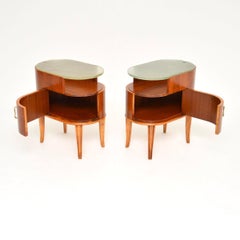Ein Paar schwedische Vintage Nachttische von Axel Larsson