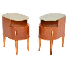 Pair of Swedish Vintage Bedside Cabinets by Axel Larsson