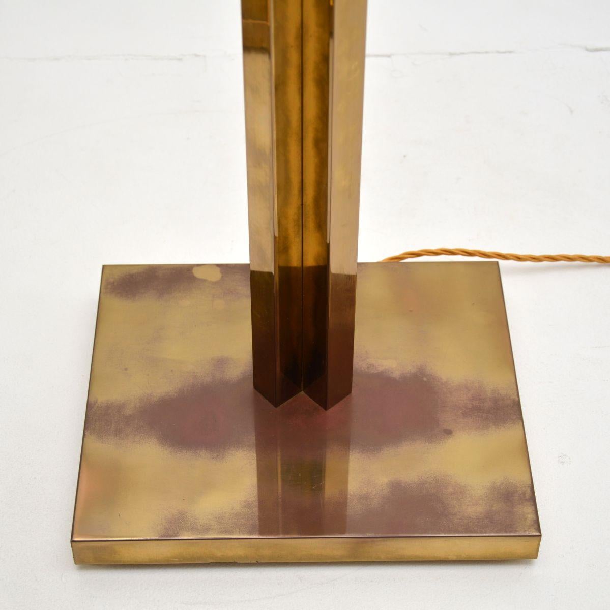 Pair of Swedish Vintage Brass Floor Lamps 5