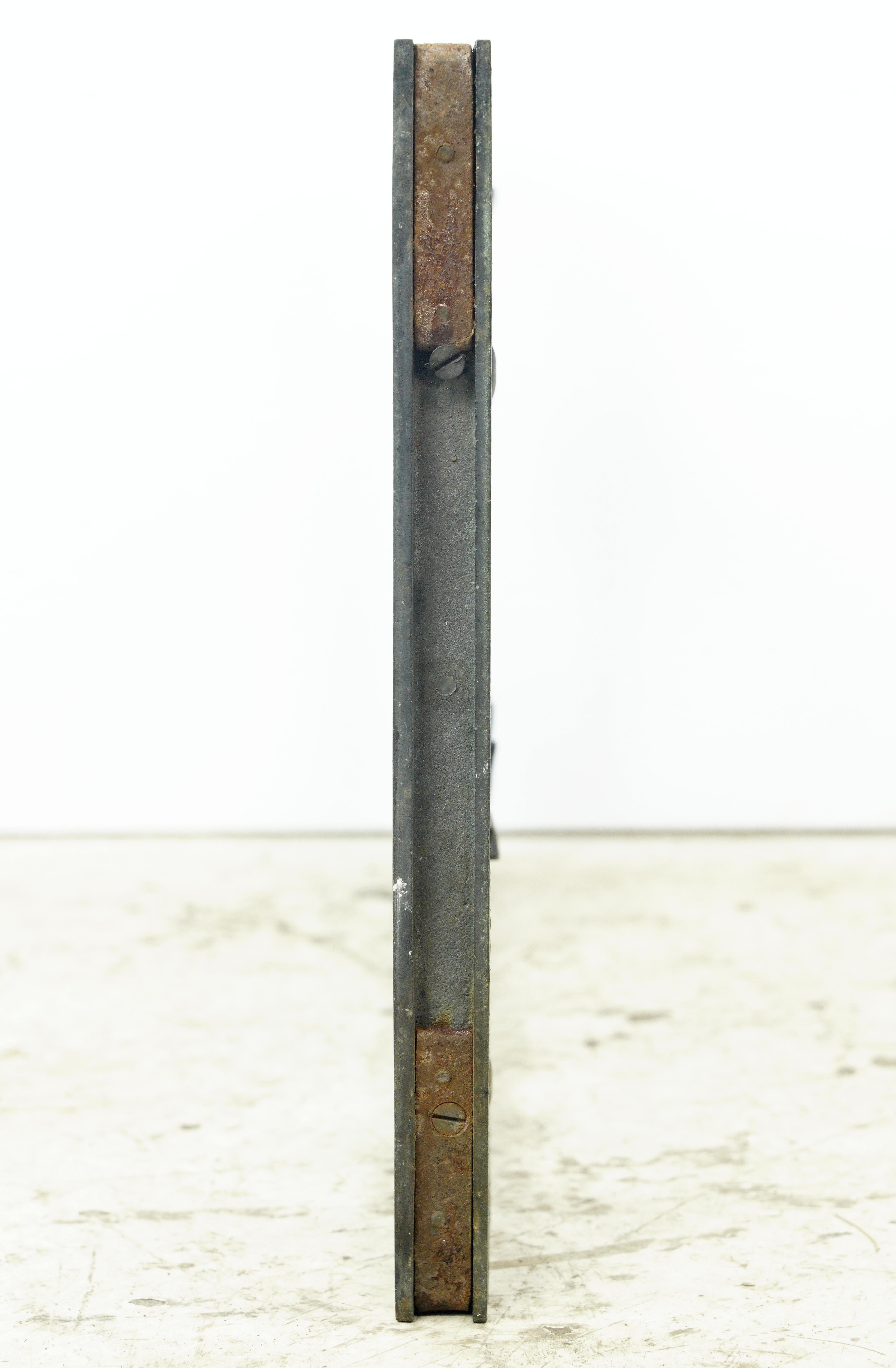 Pair of Swirl Design Cast Bronze Window Guards For Sale 10
