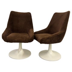 Pair of Swivel Tulip chairs , 1970’s France 