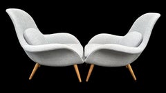 Pair of 'Swoon' Chairs by Space Copenhagen for Fredericia