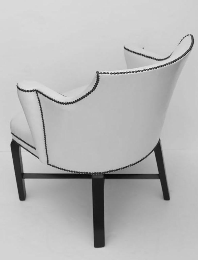 Pair of Syrie Maugham Armchairs 3