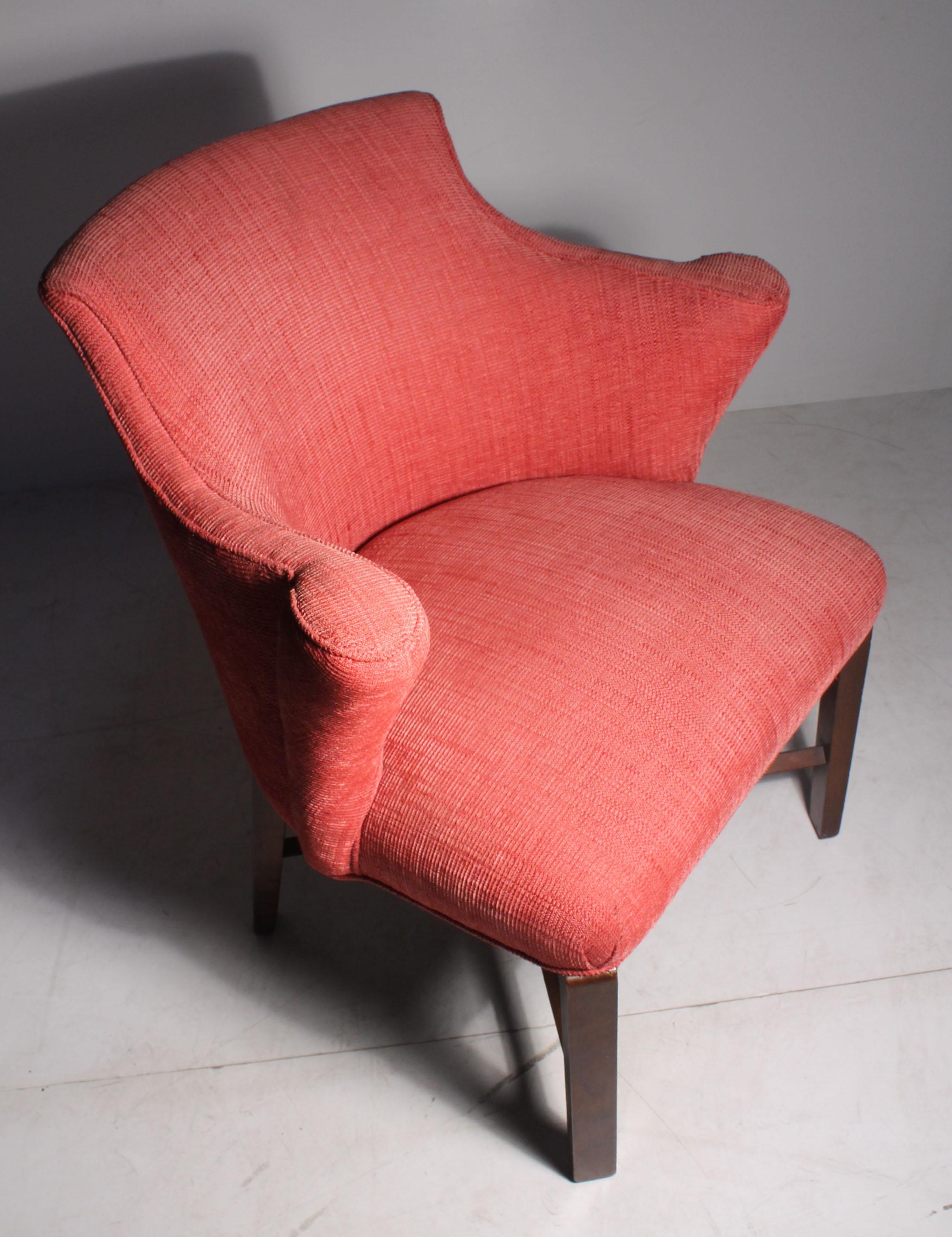 Upholstery Pair of Syrie Maugham Armchairs