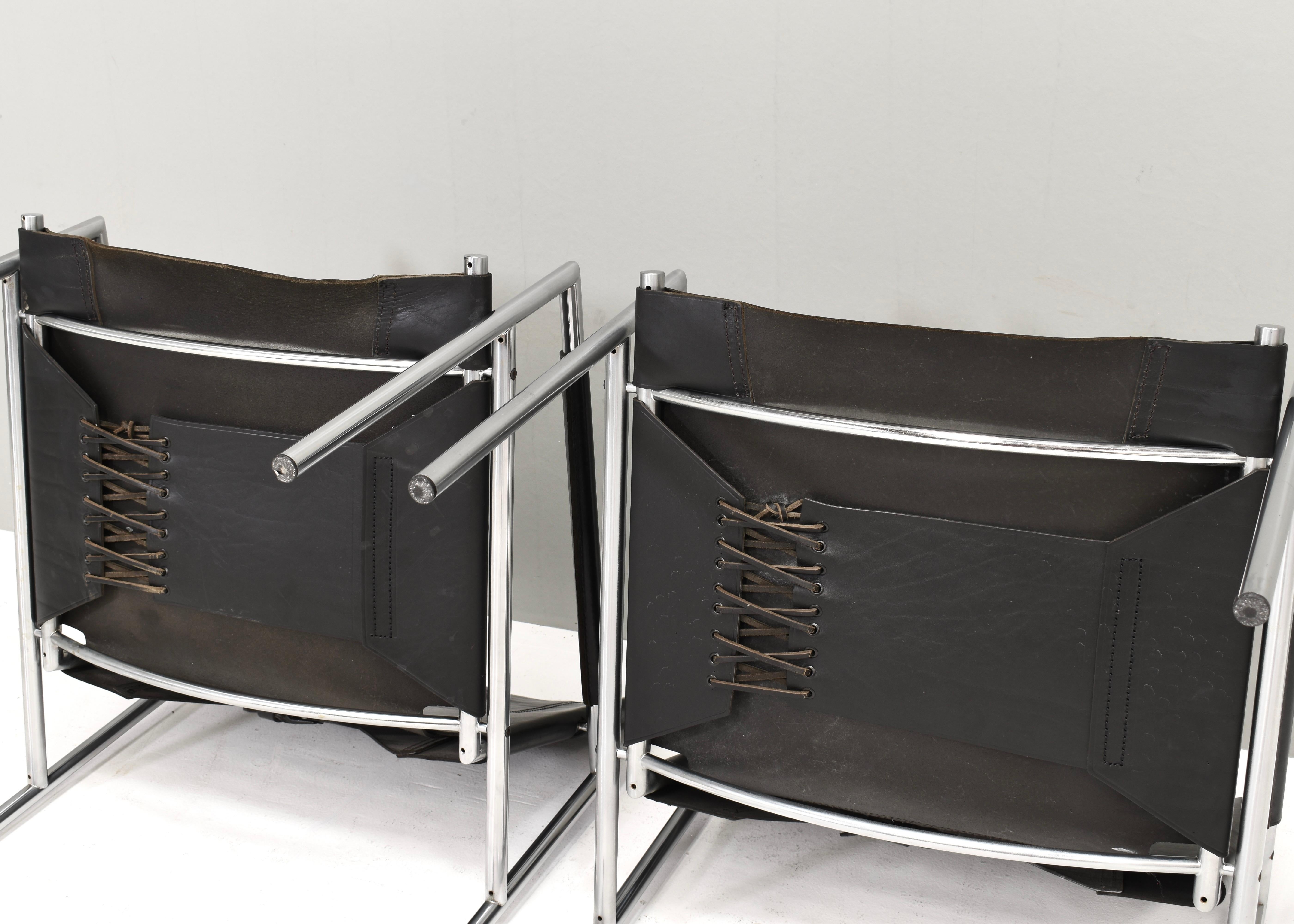 Pair of SZ02 Lounge Chairs by Martin Visser for ‘t Spectrum, Netherlands – 1960s For Sale 1