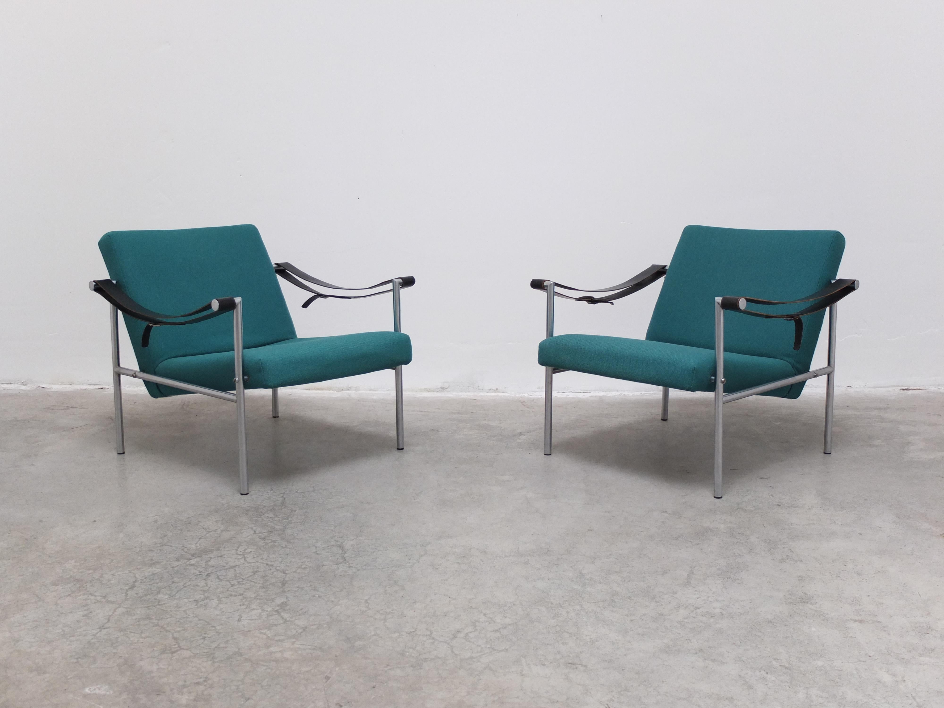 Paire de chaises longuesSZ08 de Martin Visser pour 't Spectrum, 1960 en vente 4