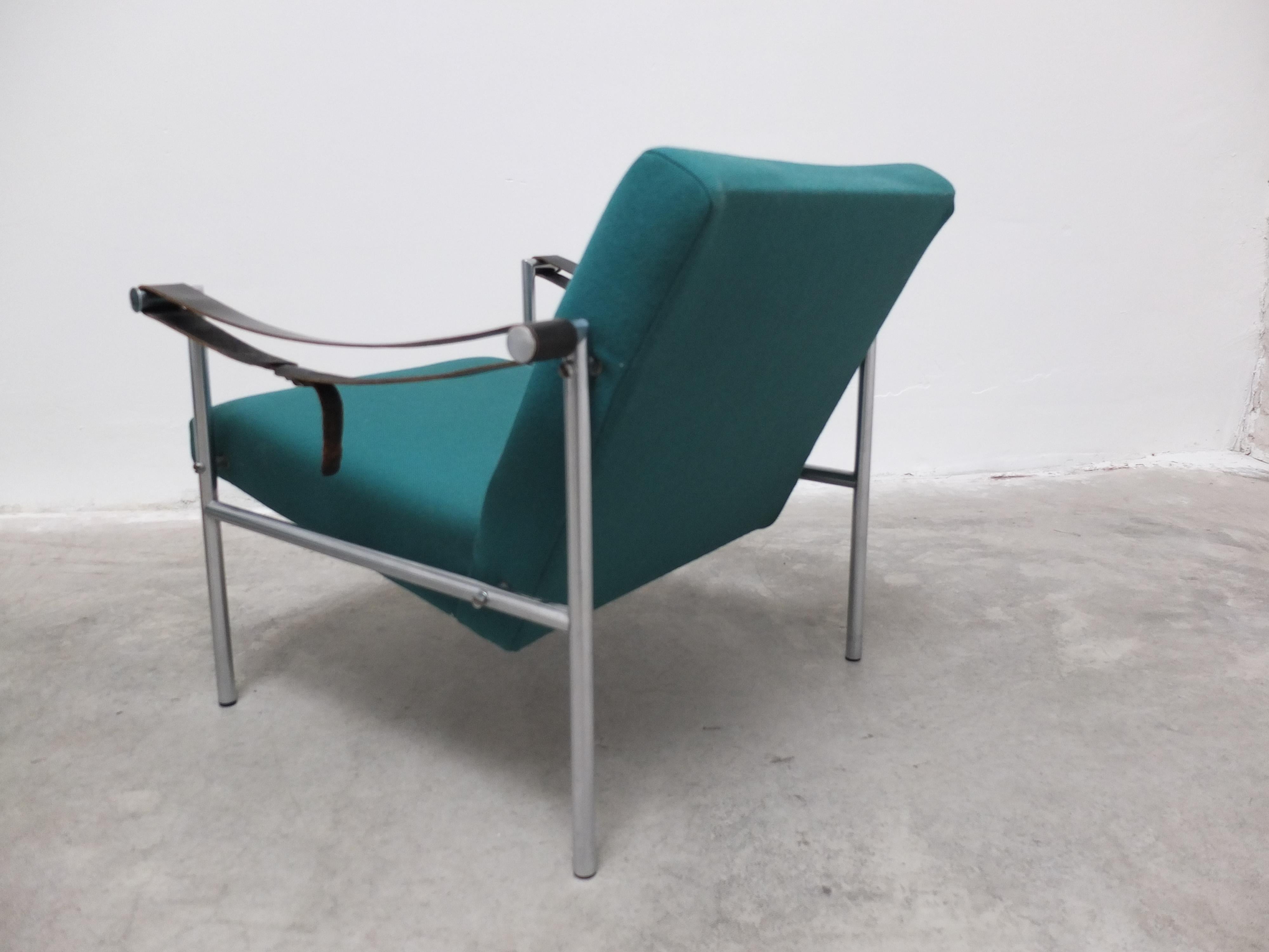 Paire de chaises longuesSZ08 de Martin Visser pour 't Spectrum, 1960 en vente 9