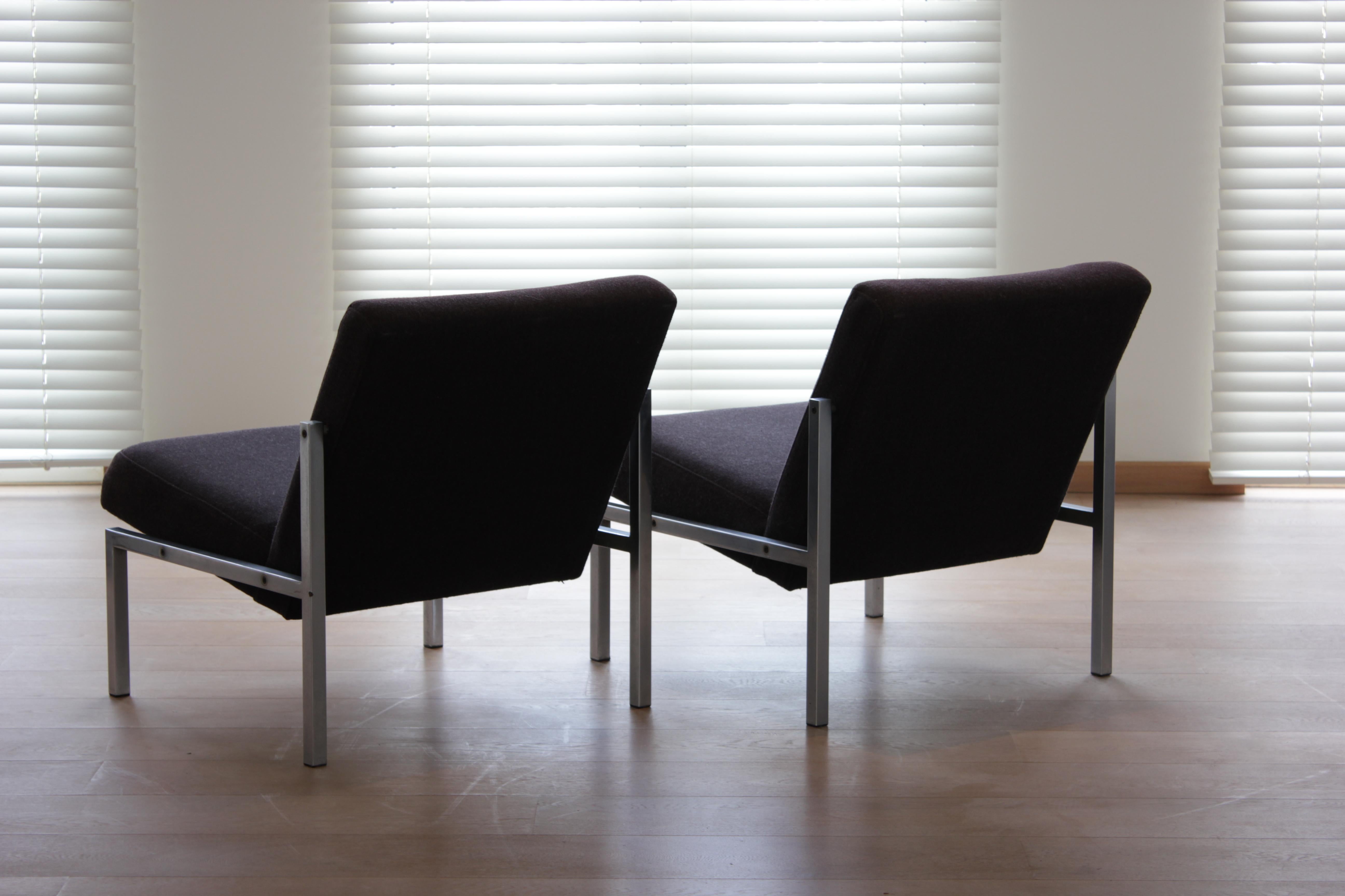 Pair of SZ11 Lounge Chairs by Martin Visser for 't Spectrum, 1960s In Good Condition For Sale In Brugge, BE