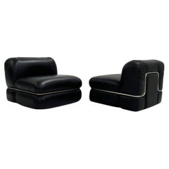 Pair of T/1 Lounge Chairs by Rodolfo Bonetto for Tecnosalotto, 1960s