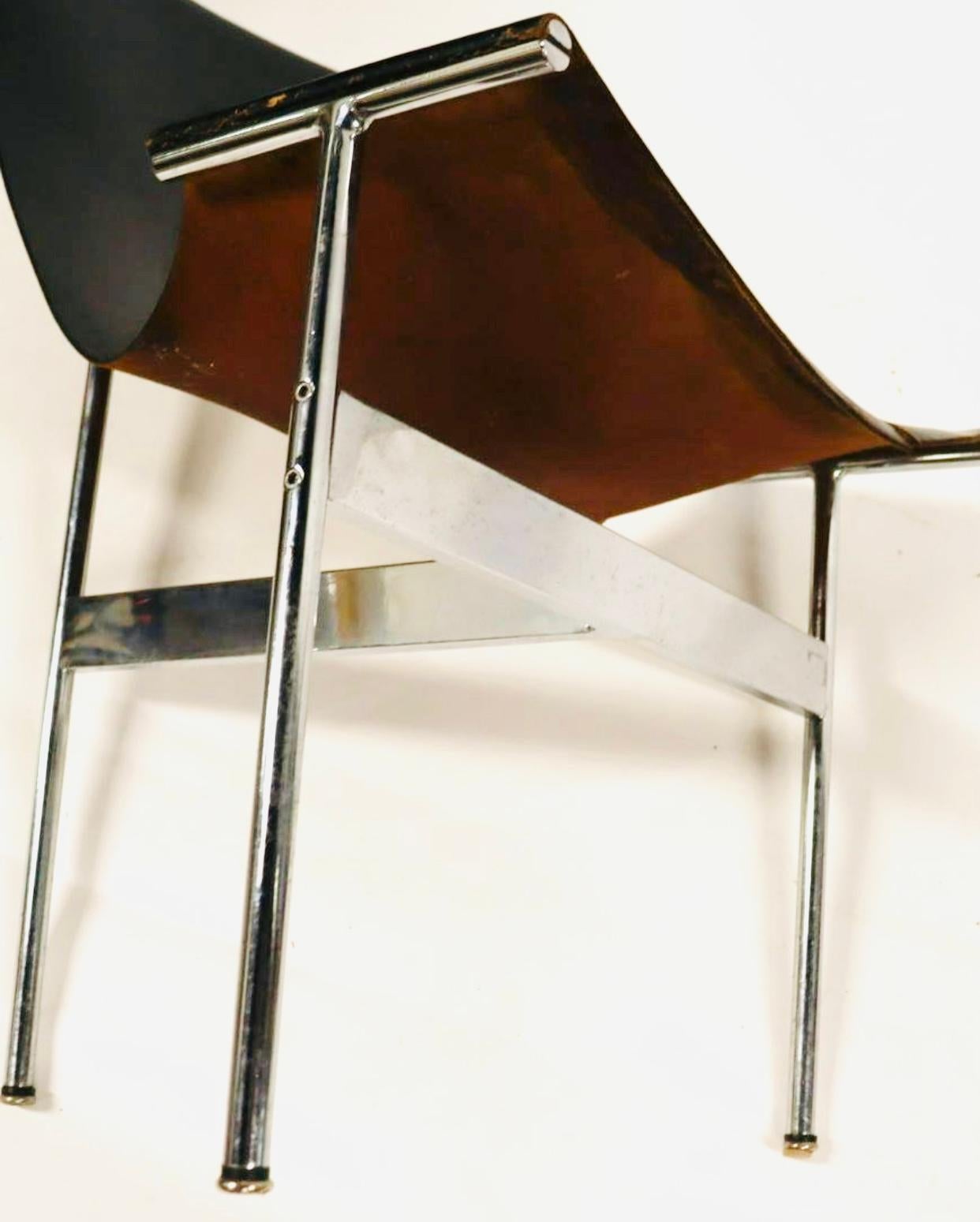 Milieu du XXe siècle Paire de chaises T de Katavolos, Littell & Kelley pour Laverne International  en vente