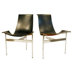 Pair of T Chairs by Katavolos, Littell & Kelley for Laverne International 